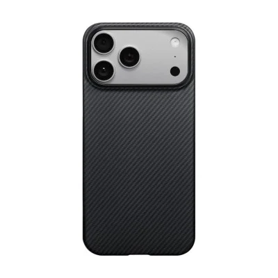 Pitaka 17 Pro Max Ultra Slim Case Black Grey